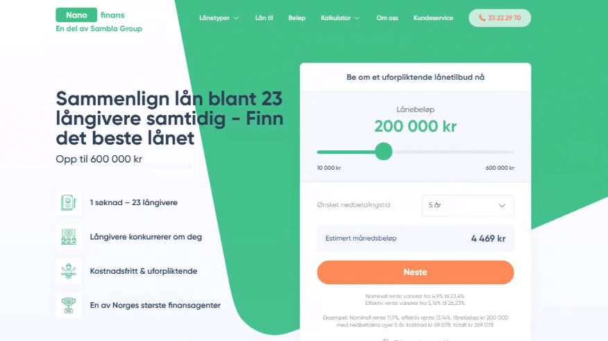 Nanofinansskärmdump