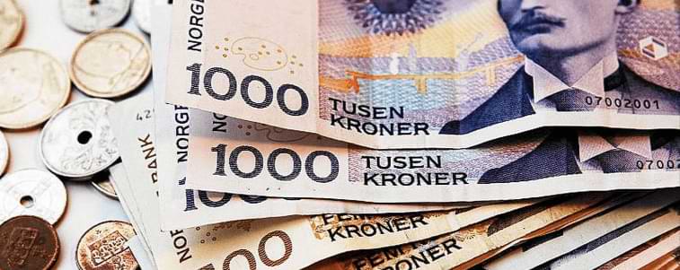 tusen kroner penger